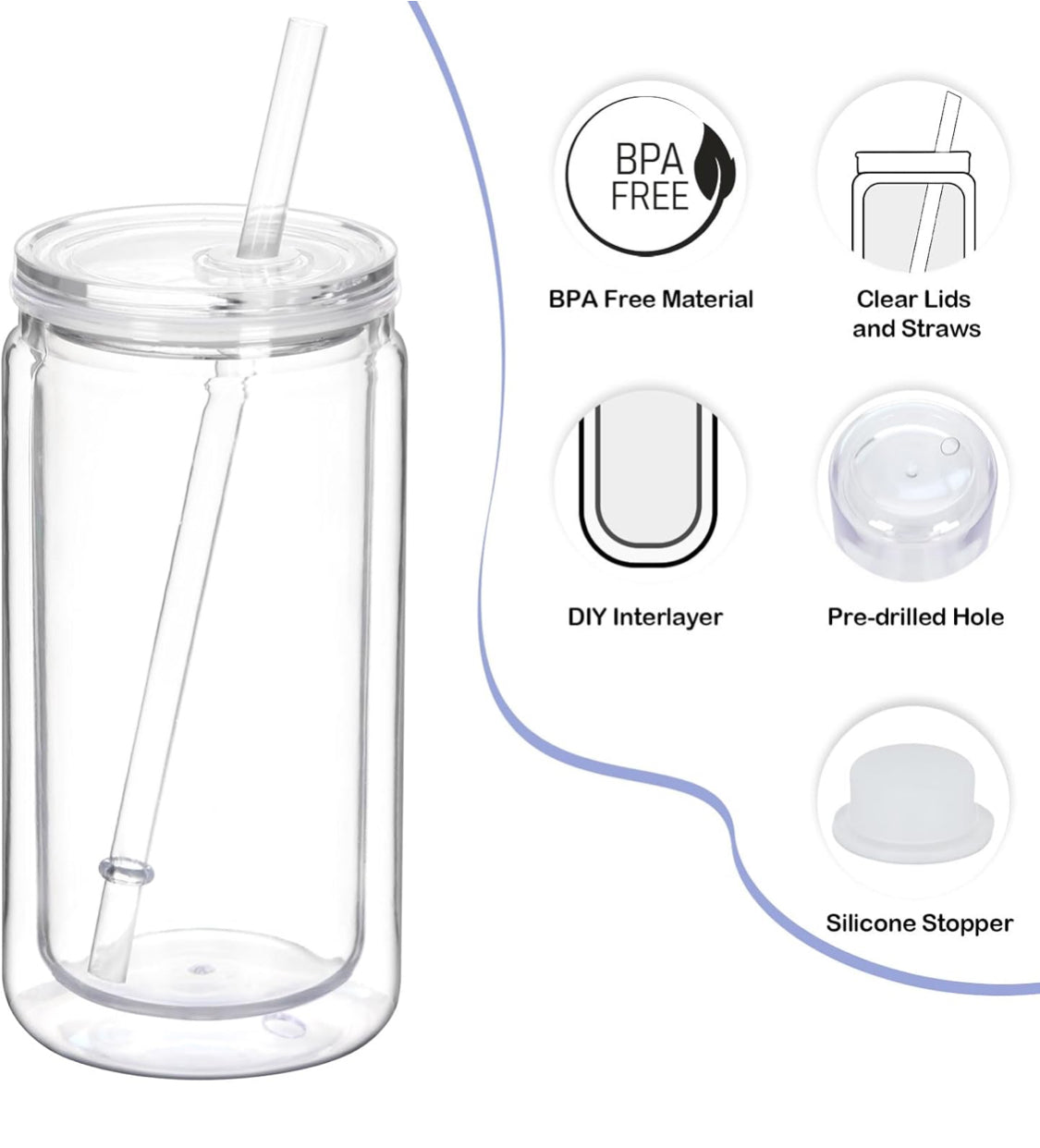 Snow Globe Tumbler - Custom Live
