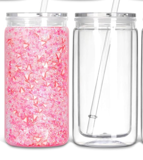 Snow Globe Tumbler - Custom Live